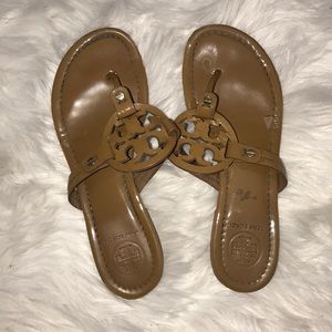 Patent Leather Miller Sandals